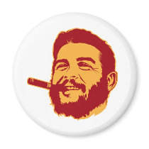 Che Guevara avec l'aimant de portrait de cigare magnets