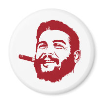Che Guevara avec l'aimant de portrait de cigare magnets