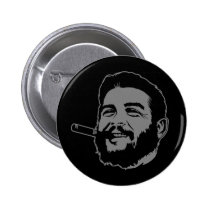 Che Guevara avec le bouton de portrait de cigare badges publicitaires