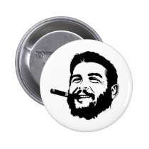 Che Guevara avec le bouton de portrait de cigare badges publicitaires