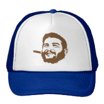 Che Guevara avec le chapeau de portrait de cigare casquettes