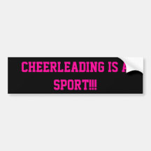 Cheerleading EST un sport ! ! ! Adhésifs Pour Voiture