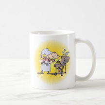 Chef de BBQ Tasse À Café
