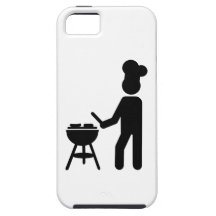 Chef de cuisinier de barbecue de BBQ iPhone 5 Case