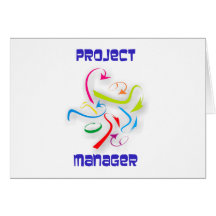 Chef de projet directeurs project carte de vœux