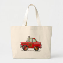 Chef des pompiers de voiture de pompier de sapeur- sacs fourre-tout