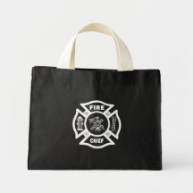 Chef des pompiers sacs en toile