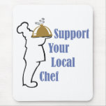 Chef local tapis de souris