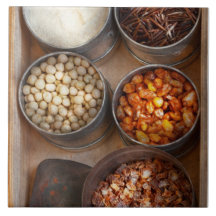 Chef - nourriture - nourriture biologique carreau en céramique
