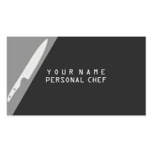 CHEF PERSONNEL MODÈLES DE CARTES DE VISITE