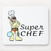 Chef superbe tapis de souris