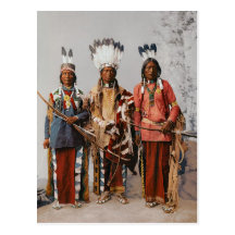 Chefs Garfield Ouche Te Foya 1899 d'Apache Carte Postale