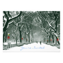 Chemin de Milou de Central Park invité Faire-parts