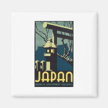 Chemins de fer japonais 2 de gouvernement du Japon Aimants
