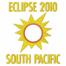 Chemise 2010 d'éclipse avec le texte supplémentair polos
