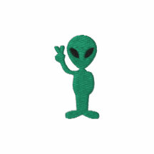 Chemise brodée par alien polo brodé