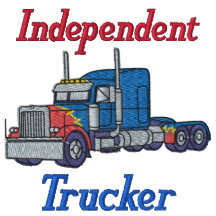 Chemise brodée par camionneur indépendant