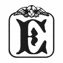 Chemise brodée par monogramme d'ange de la lettre 
