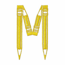 Chemise brodée par monogramme de crayon de la lett polo brodé