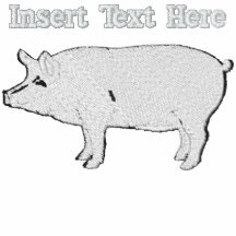 Chemise brodée par porc fait sur commande polos brodés