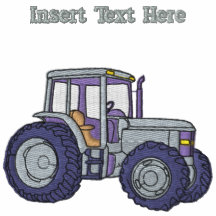 Chemise brodée par tracteur fait sur commande