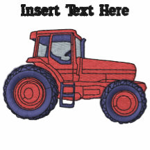 Chemise brodée par tracteur fait sur commande polo brodé