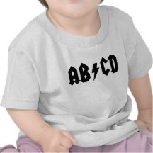 Chemise de bébé d'AB/CD T-shirts