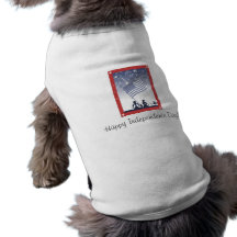 Chemise de canine de Deojee de Jour de la Déclarat T-shirts Pour Toutous