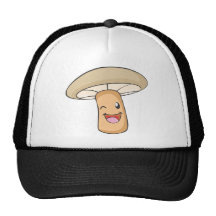 Chemise de champignon : Chemise heureuse mignonne  Casquette