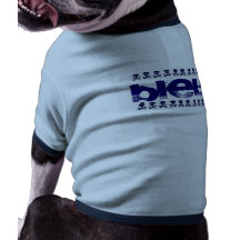 Chemise de chien de "Bleu" Vêtement Pour Animal Domestique