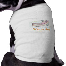 Chemise de chien de Weiner Manteau Pour Chien