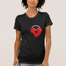Chemise de coeur t-shirt