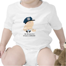 Chemise de coutume de CANNETTE DE FIL de POLICIER  T-shirt