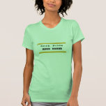 Chemise de fierté de geek t-shirt