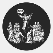 Chemise de lol de Jésus BRB Adhésif