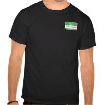 Chemise de M. Right Name Tag Joke T-shirt