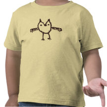 Chemise de petit hibou t-shirts