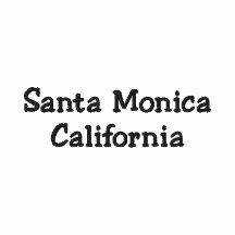 Chemise de Santa Monica la Californie CA ! ! ! Polo