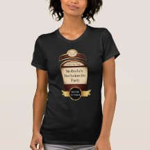 Chemise d'événement spécial d'étiquette d'or t-shirts