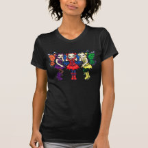Chemise féerique gothique de trois féeries sages t-shirts