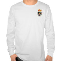 Chemise noire III de crête d'Eagle T-shirts