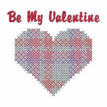 Chemise personnalisable de Valentine Emb de coeur 