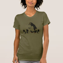 Chemise polaire de pingouin t-shirt