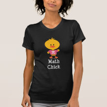 Chemise posée par poussin de maths t-shirts