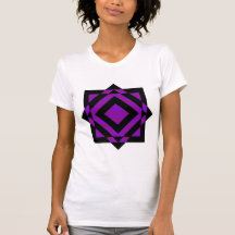 Chemise rayée de carrés du diamant 16 t-shirts