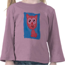 Chemise rose mignonne de Kitty T-shirt
