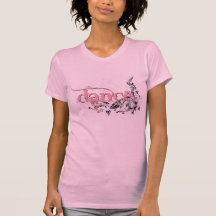 Chemise rose sale de danse t-shirts