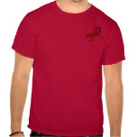 Chemise rouge vendredi t-shirt