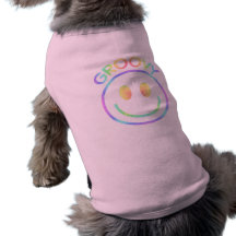 Chemise souriante super de chien manteaux pour chien