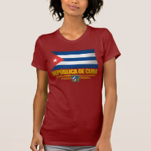 Chemises "de fierté cubaine" t-shirt